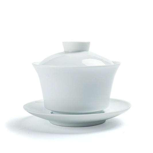 Porcelain Gongfu Tea Pure White Gaiwan 200ml