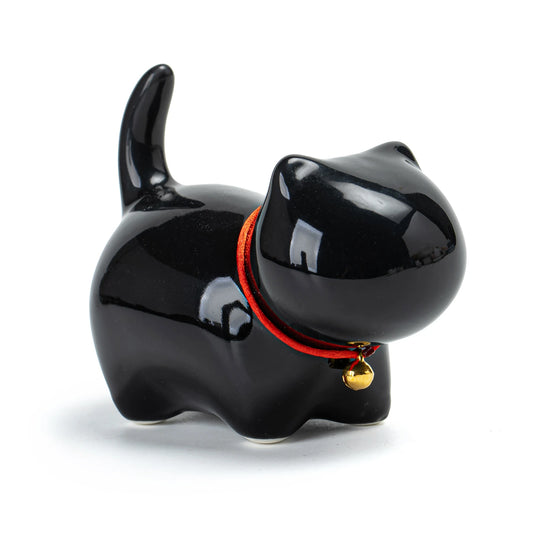 Adorable Cat Black Teapet