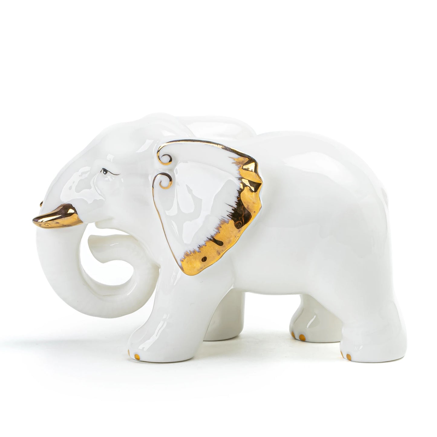 Graceful Elephant Figurine Teapets