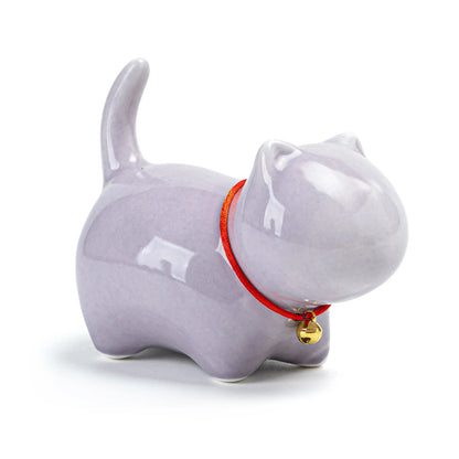 Adorable Cat Purple Teapet