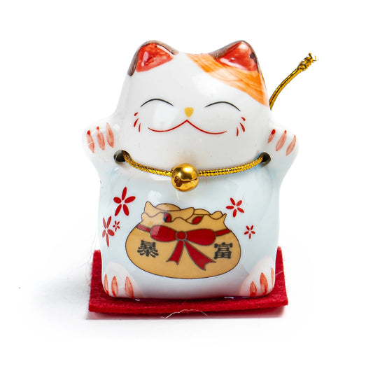 Lucky Maneki-Neko Blue Teapet