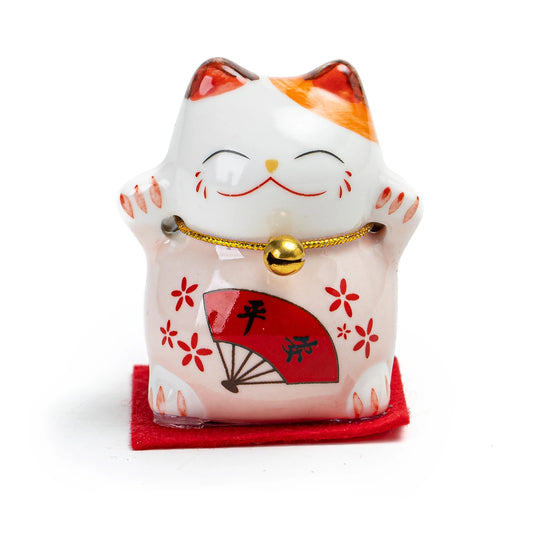 Lucky Maneki-Neko Pink Teapet