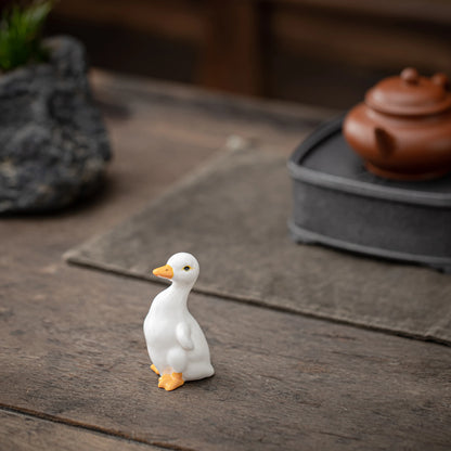 Adorable Duck Figurine Teapets