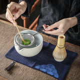 Japanese Matcha Ceremony Set N Series 7pcs/set Dusty