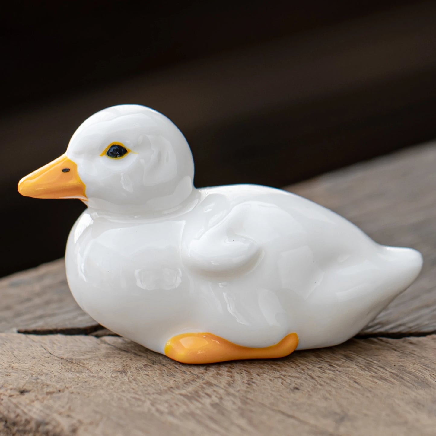 Cute Duck Figurine Teapet