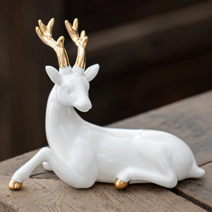 Golden-Horned Deer Teapet