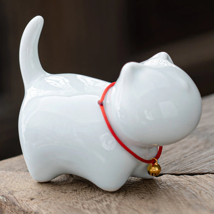 Adorable Cat Blue Teapet