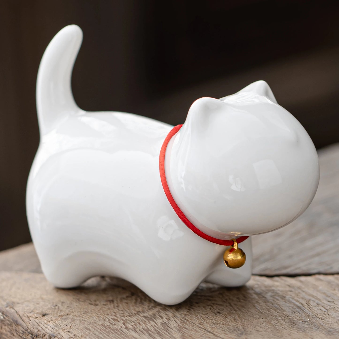 Adorable Cat White Teapet