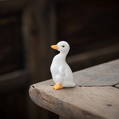 Adorable Duck Figurine Teapets