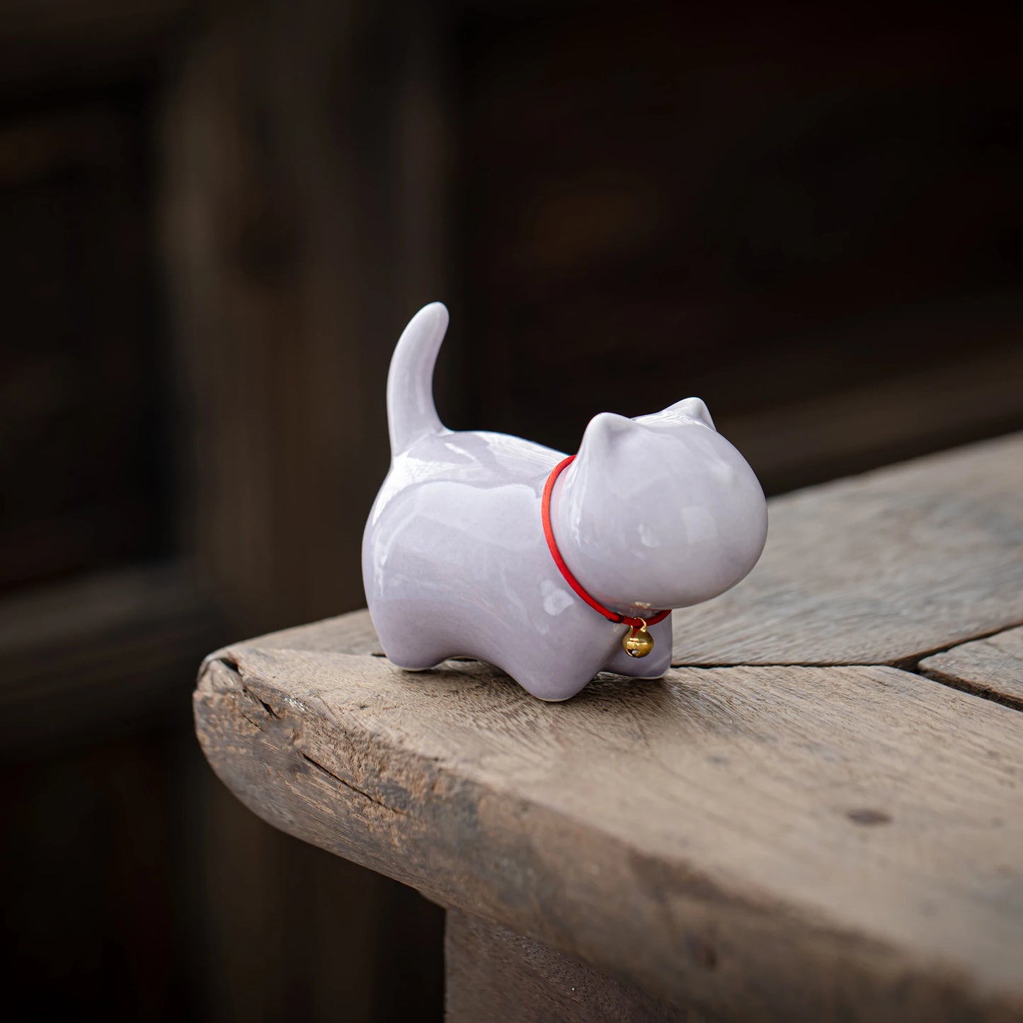 Adorable Cat Purple Teapet