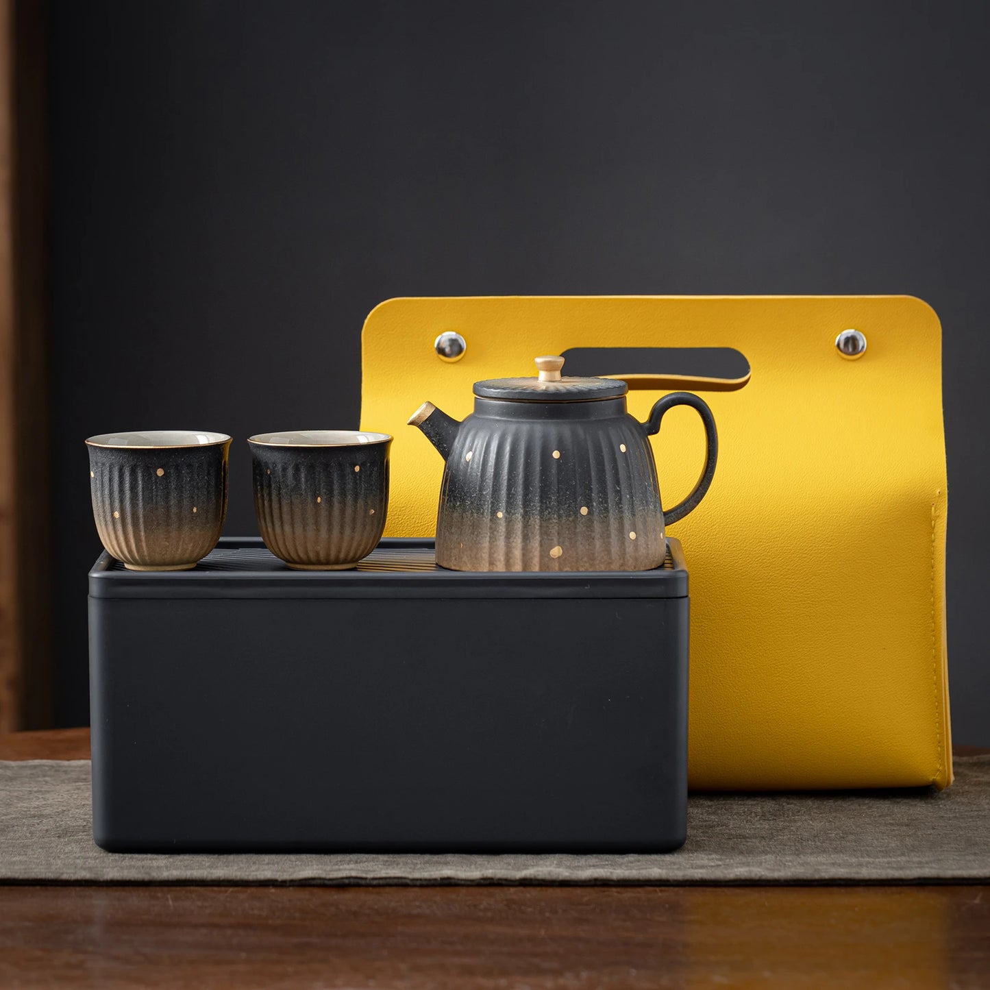 Luxury Travel Teaware Set