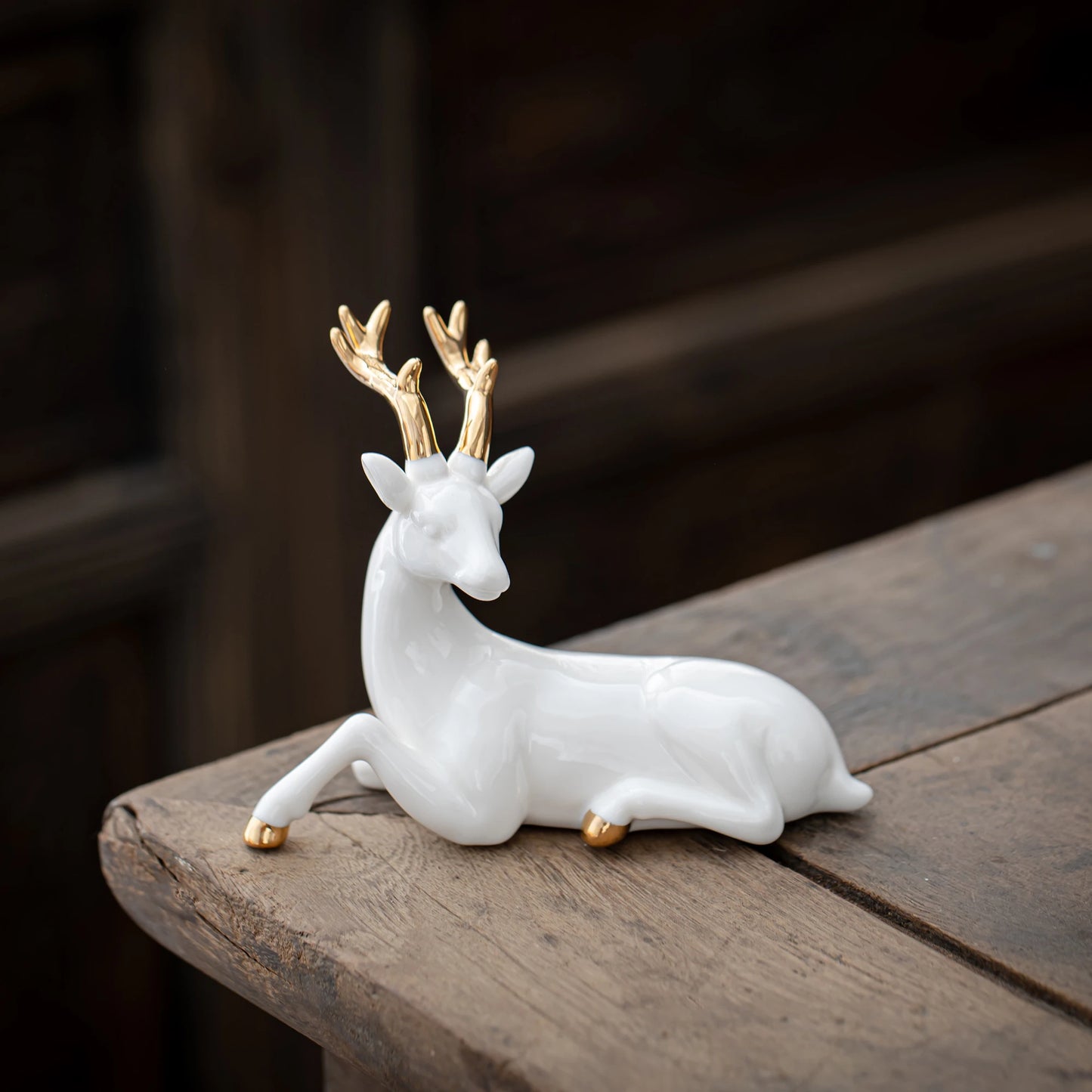 Golden-Horned Deer Teapet