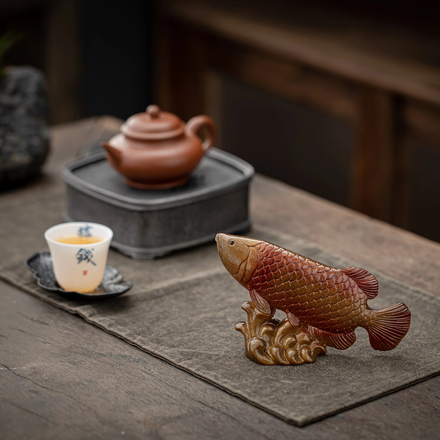 Fortune Fish Teapet