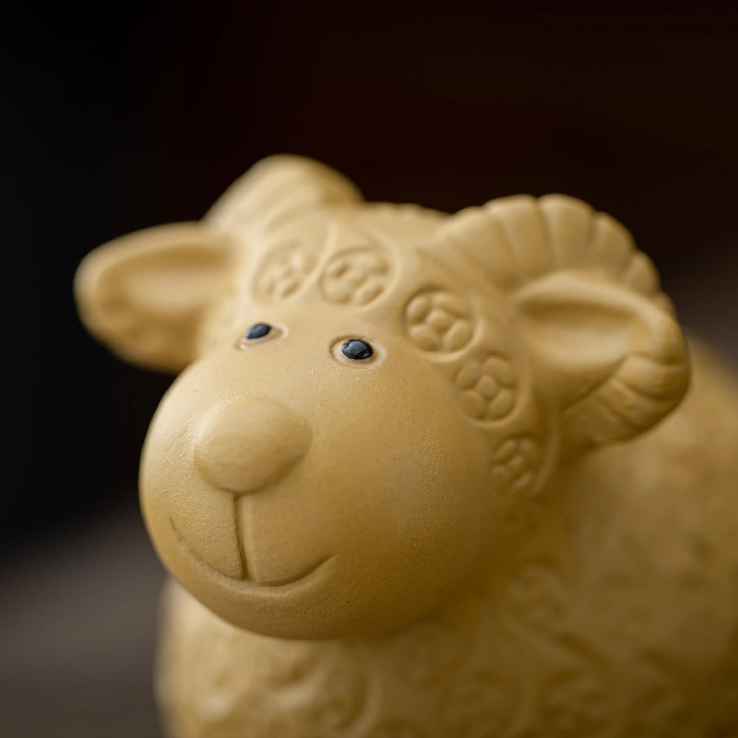 Yellow Sheep Teapet