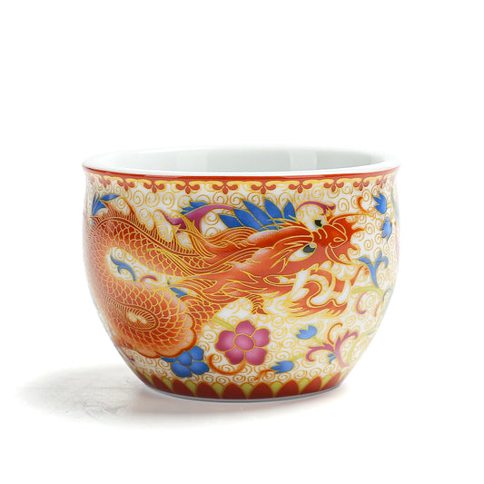 Porcelain Dragon Teacup 120ml