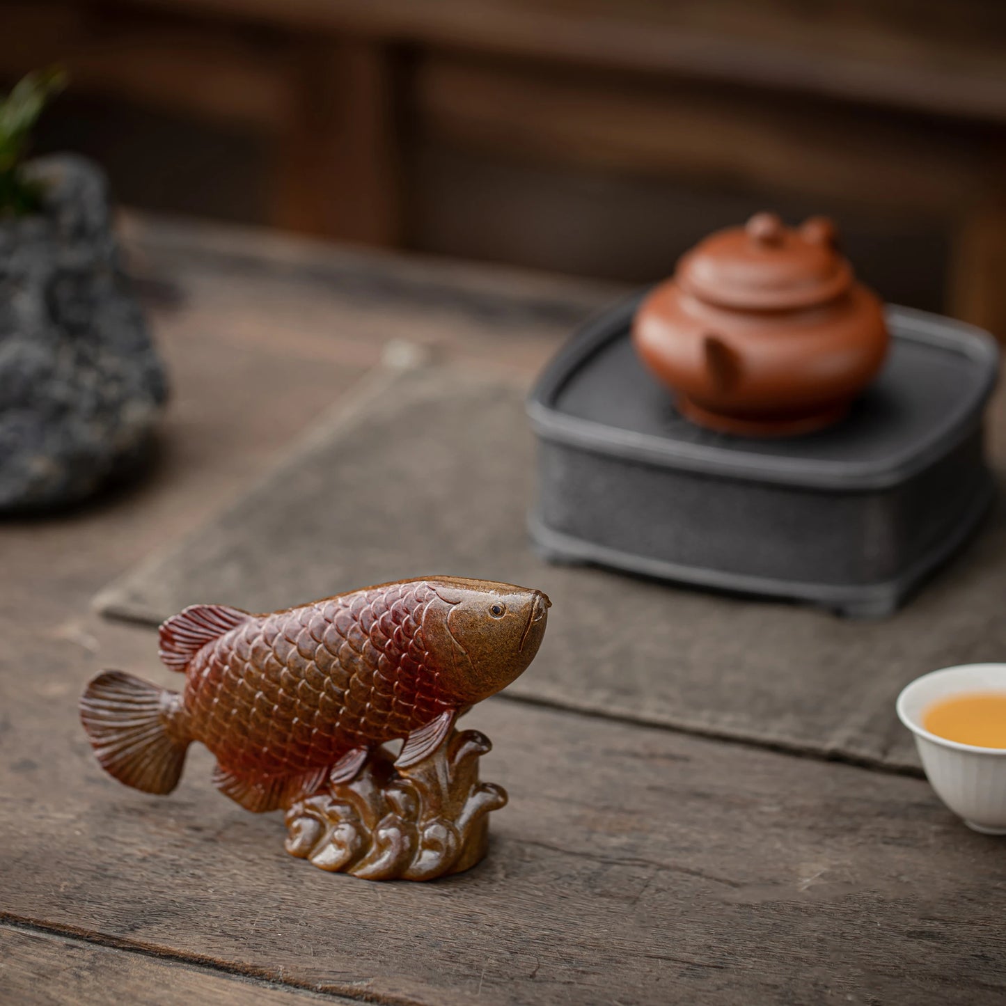 Fortune Fish Teapet