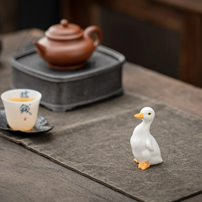 Adorable Duck Figurine Teapets