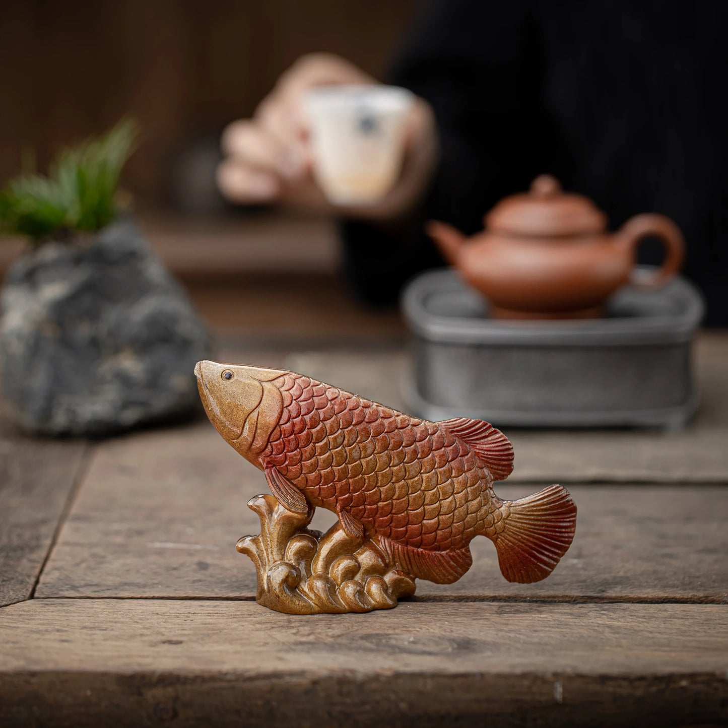 Fortune Fish Teapet