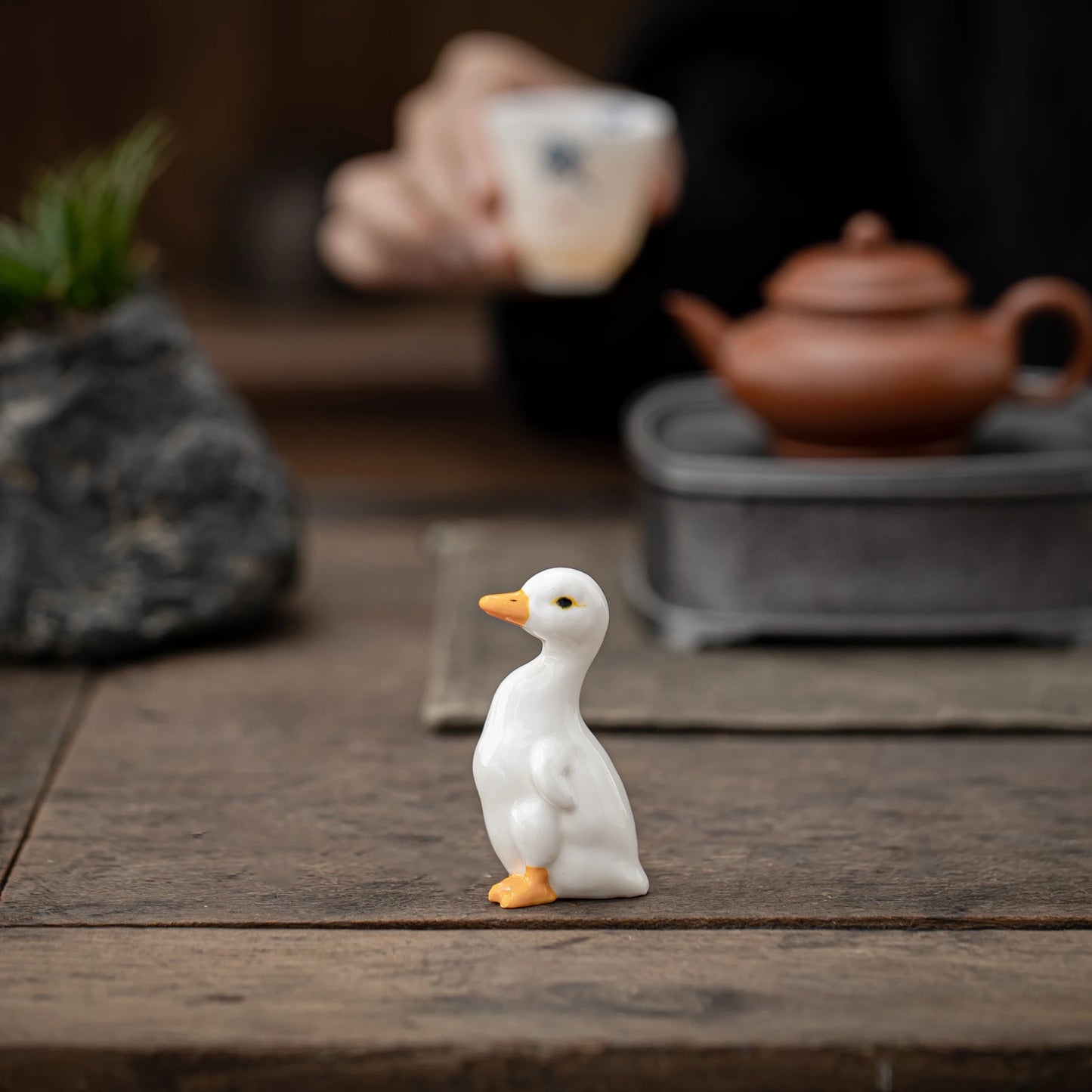 Adorable Duck Figurine Teapets