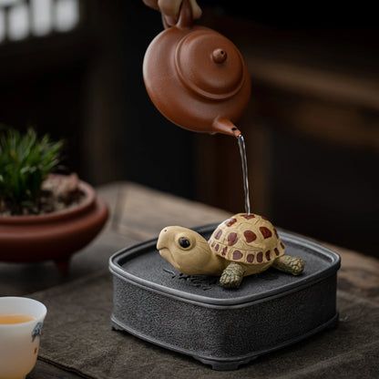 Adorable Turtle Figurine Teapets