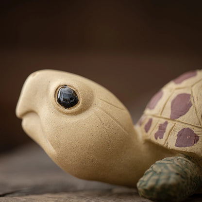 Adorable Turtle Figurine Teapets