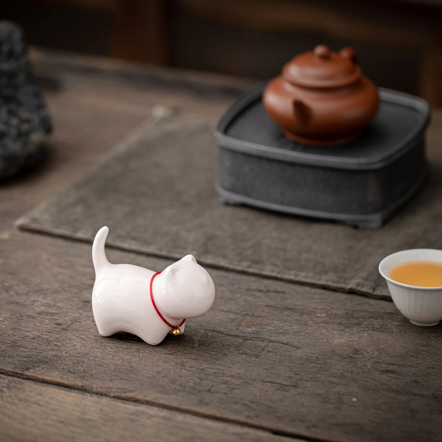 Adorable Cat Pink Teapet