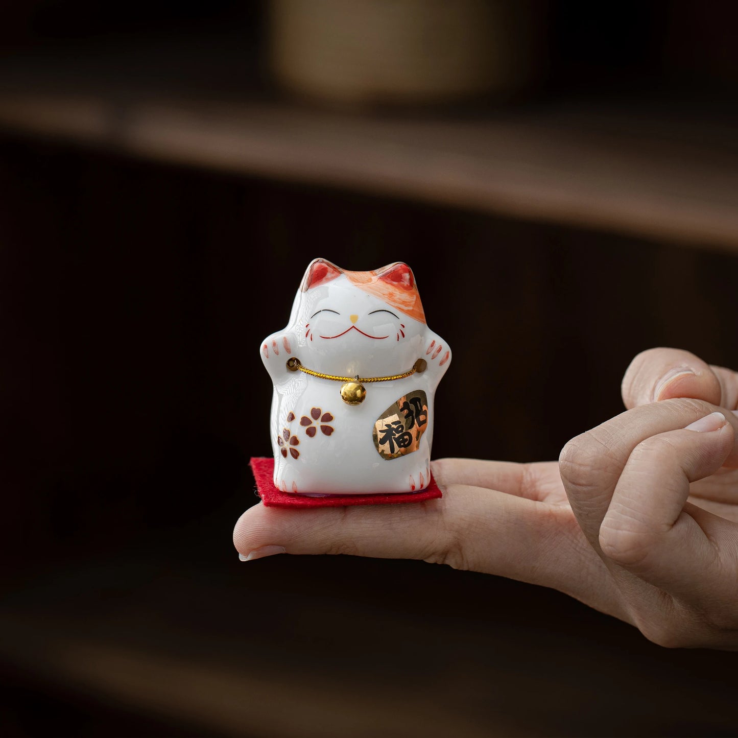 Lucky Maneki-Neko White Teapet