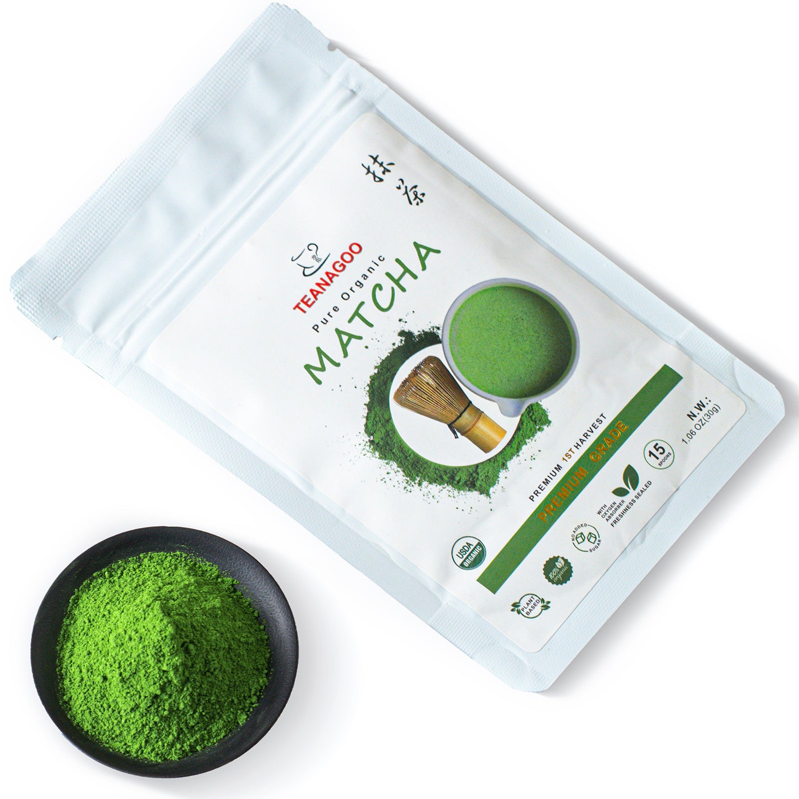 Organic Matcha Green Tea Powder Premium