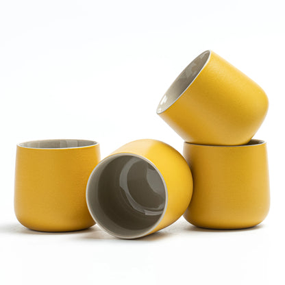 Japanese Matcha Cups 4 pcs Set Basic