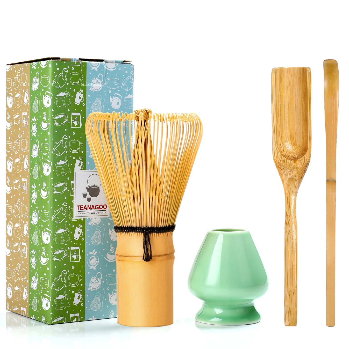 Matcha Whisk Set Jade