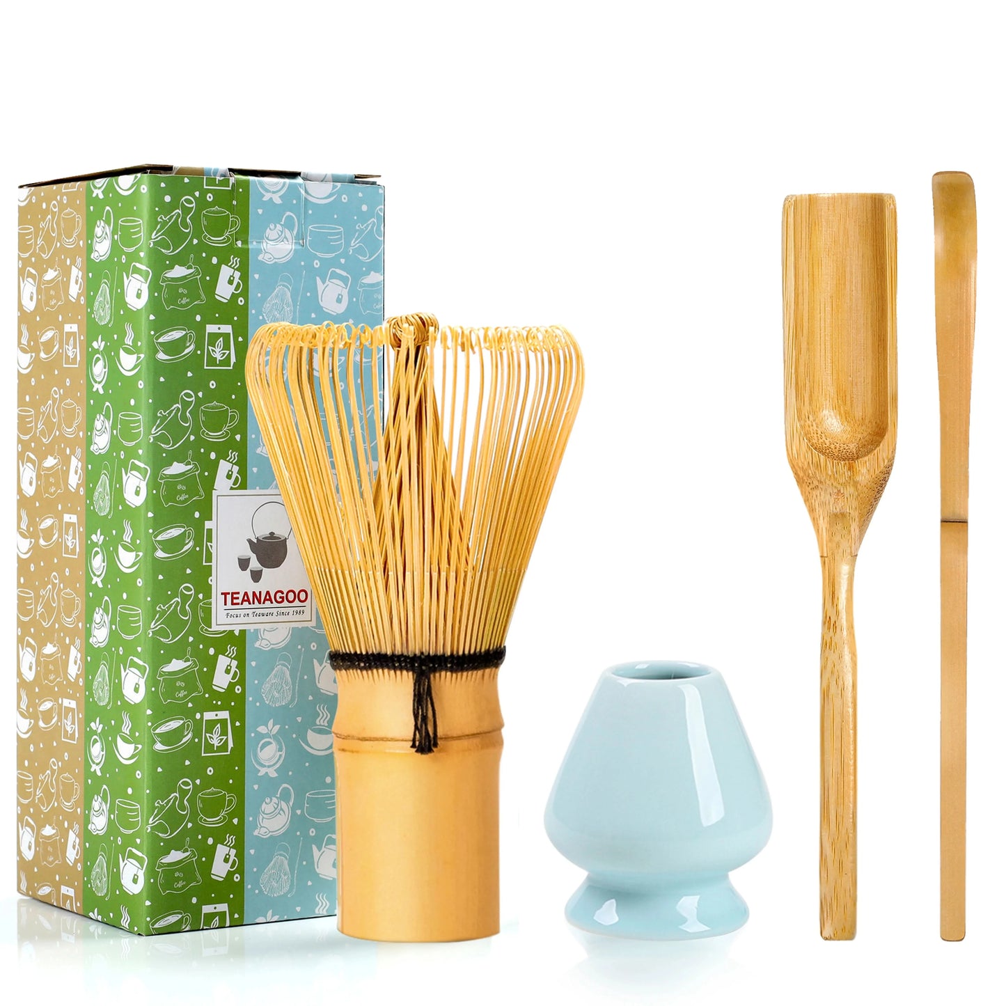 Matcha Whisk Set Skyblue