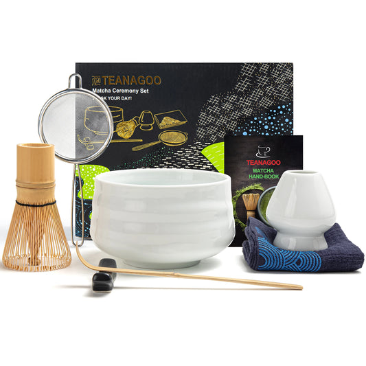 Matcha Set-Beginner Set Ceramic White