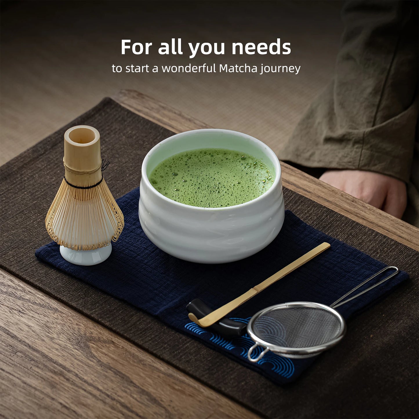 Matcha Ceremony Beginner Set Pure White