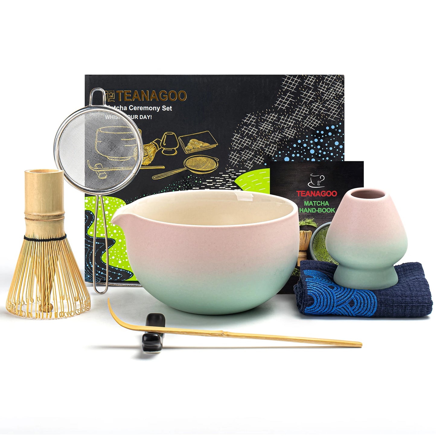 Matcha Ceremony Beginner Set Bright Color