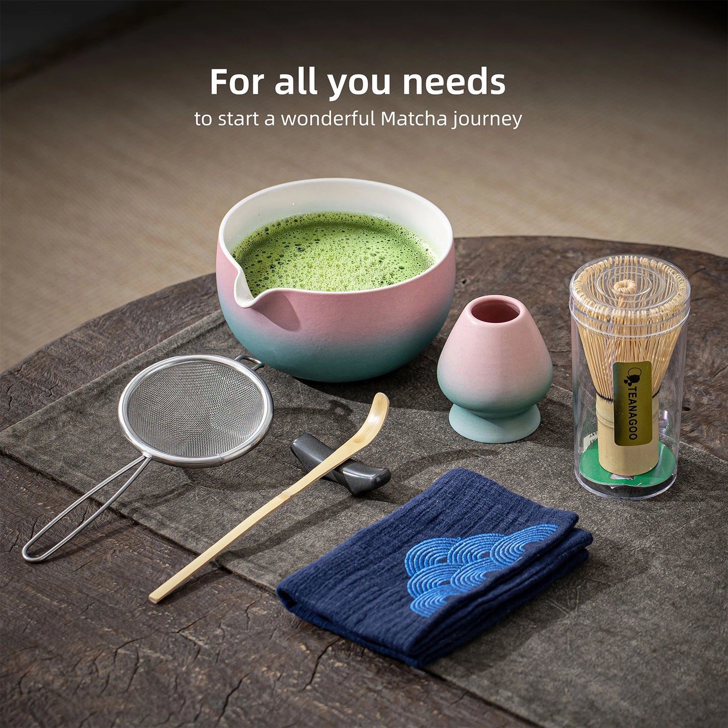 Matcha Ceremony Beginner Set Bright Color