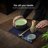 Japanese Matcha Ceremony Set N Series 7pcs/set Obsidian