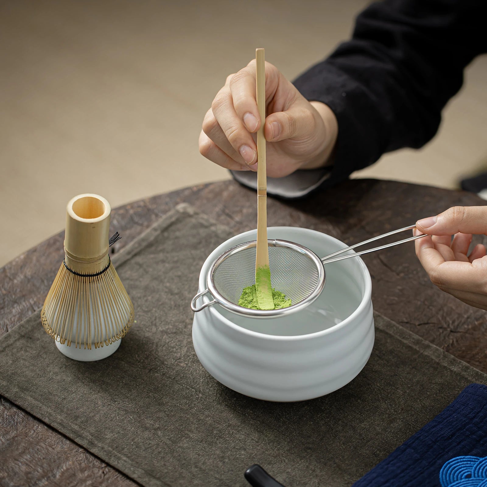 Japanese Matcha Ceremony Set N Series 7pcs/set Light Color