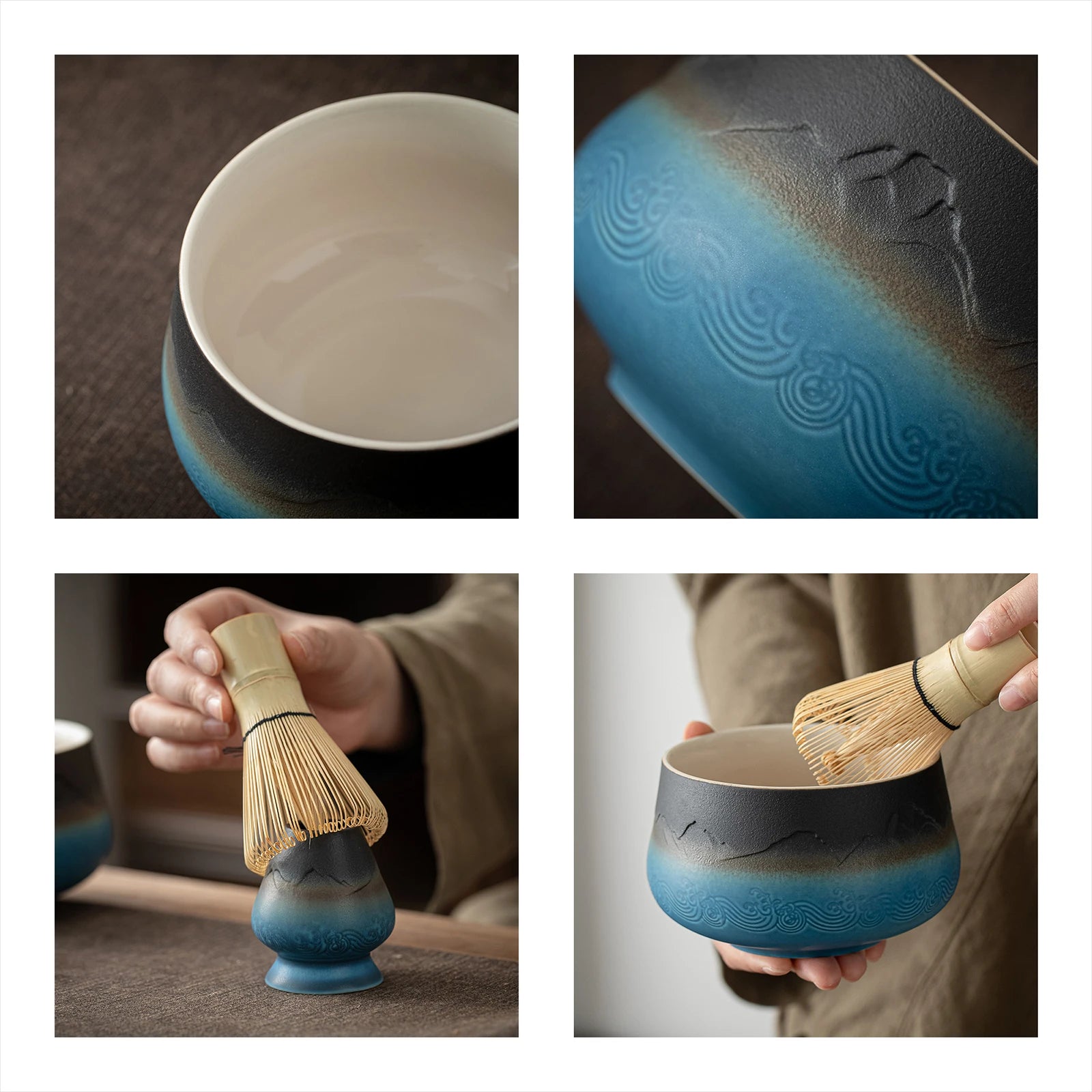 Japanese Matcha Ceremony Set N Series 7pcs/set Landscape