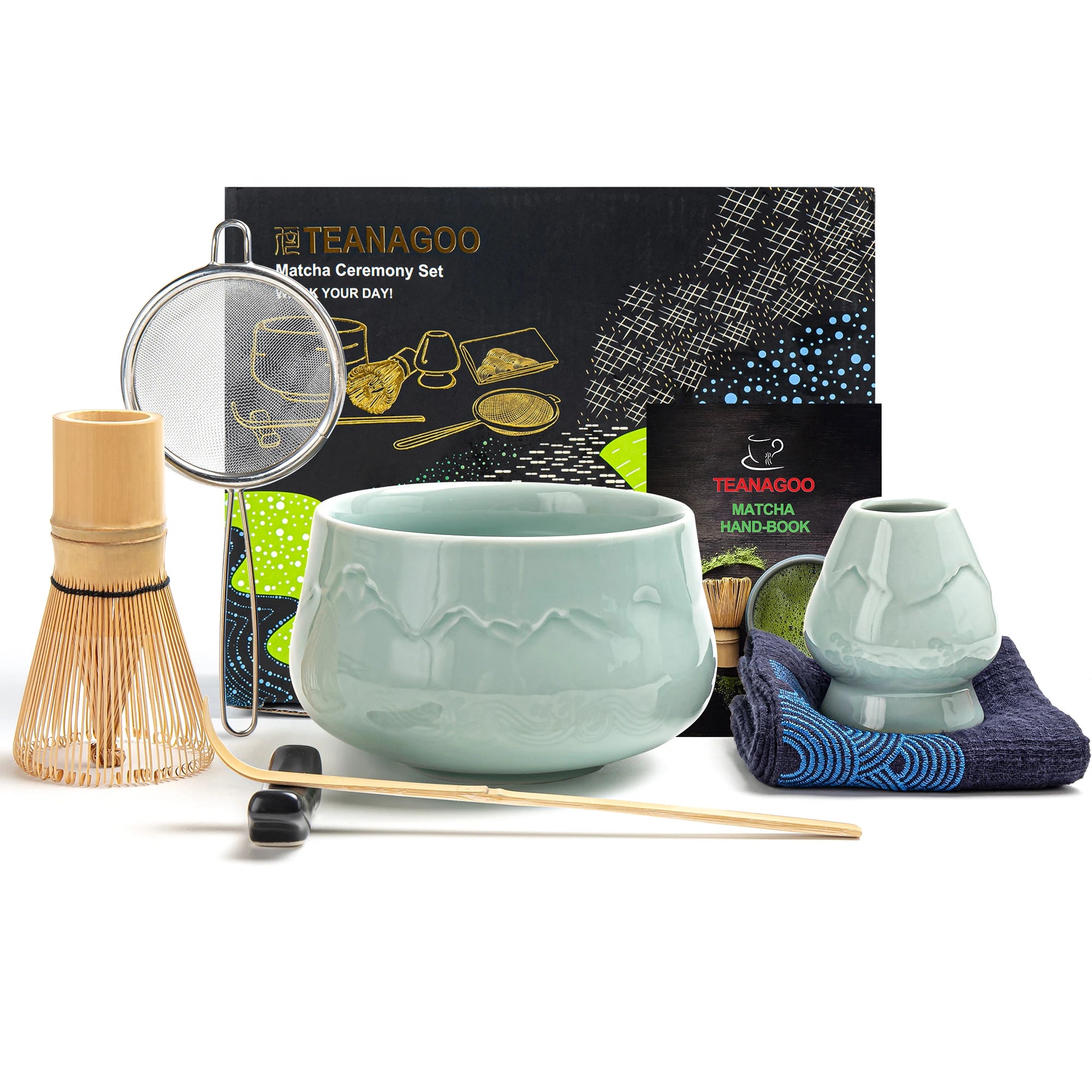 Japanese Matcha Ceremony Set N Series 7pcs/set Landscape