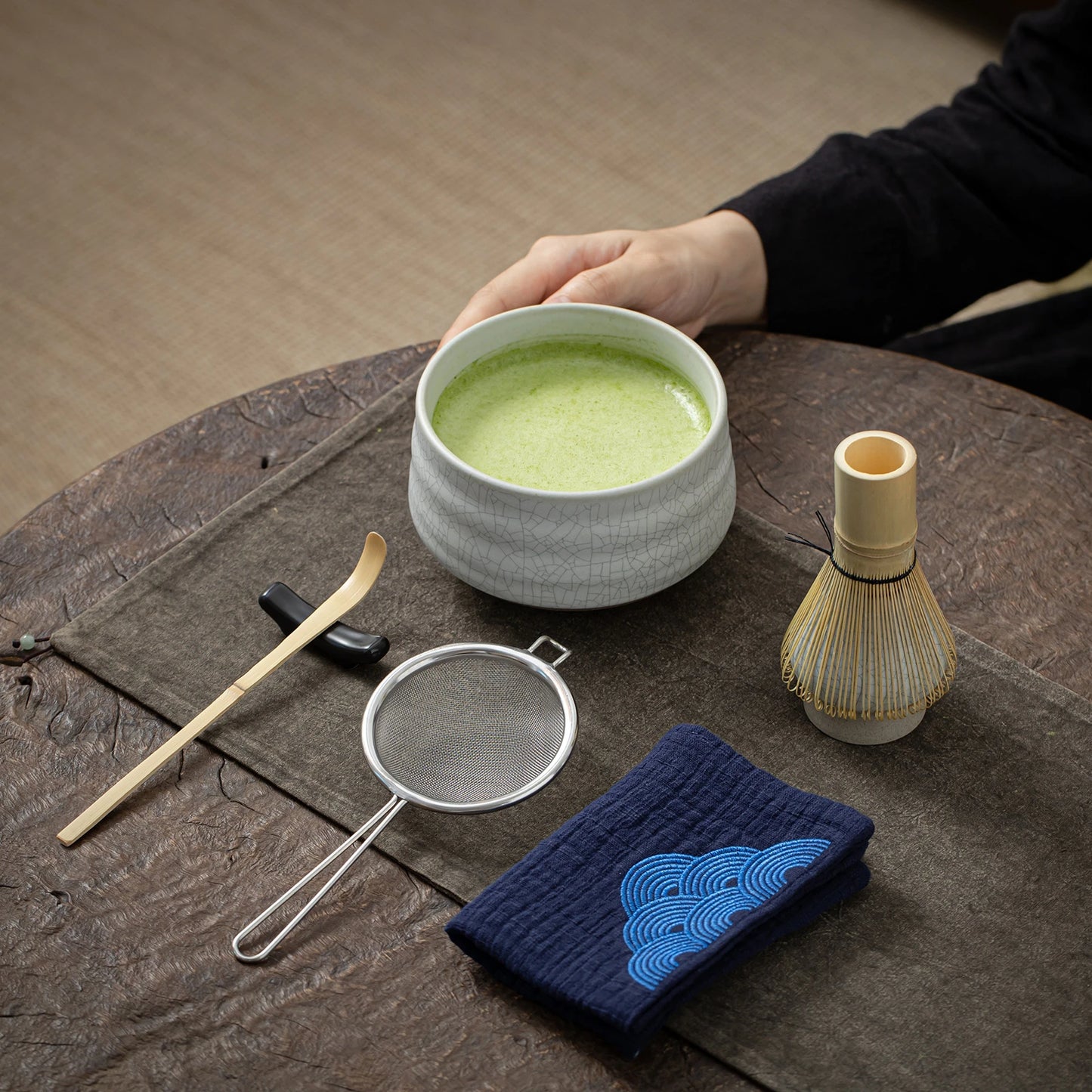 Matcha Ceremony Beginner Set White Web