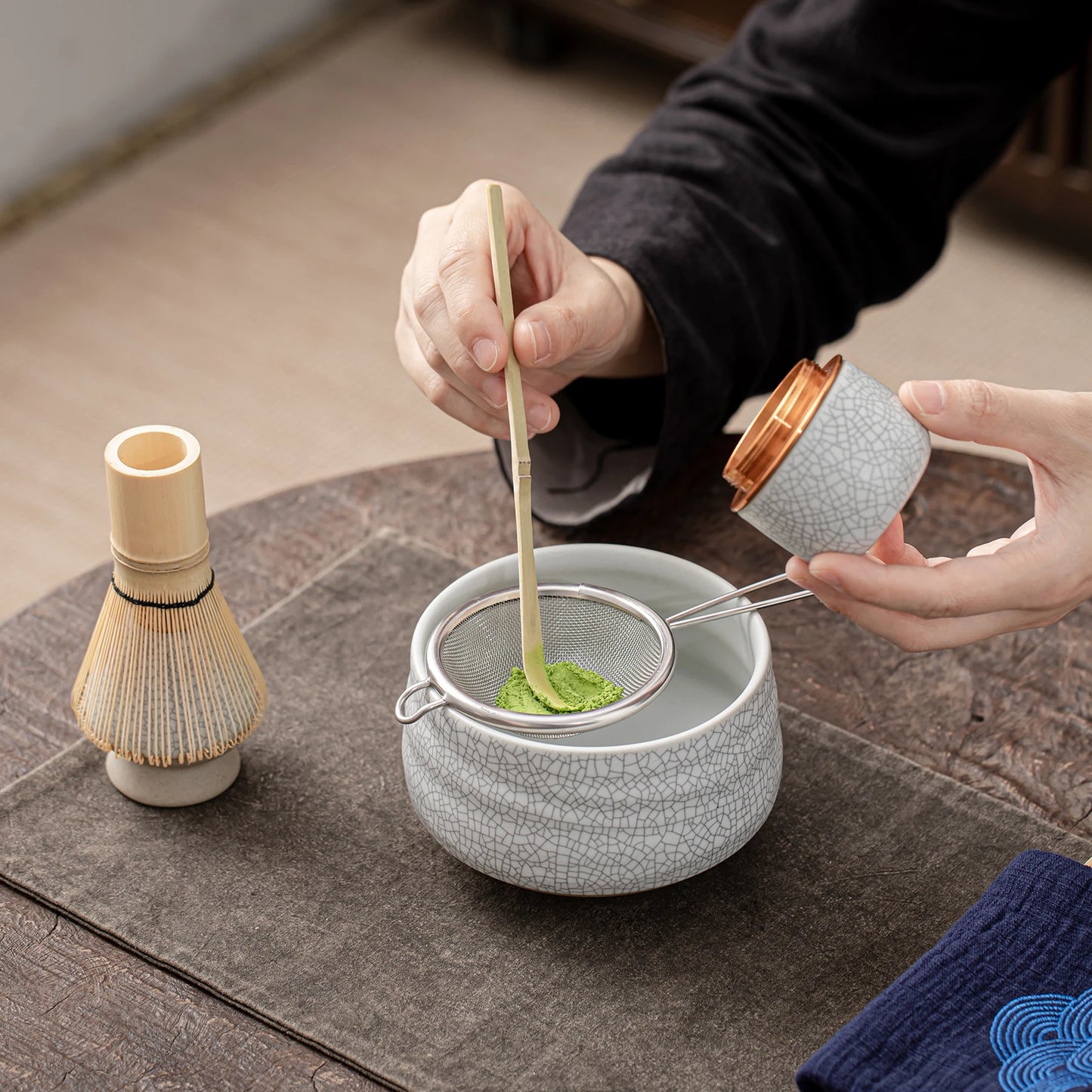 Matcha Ceremony Beginner Set White Web