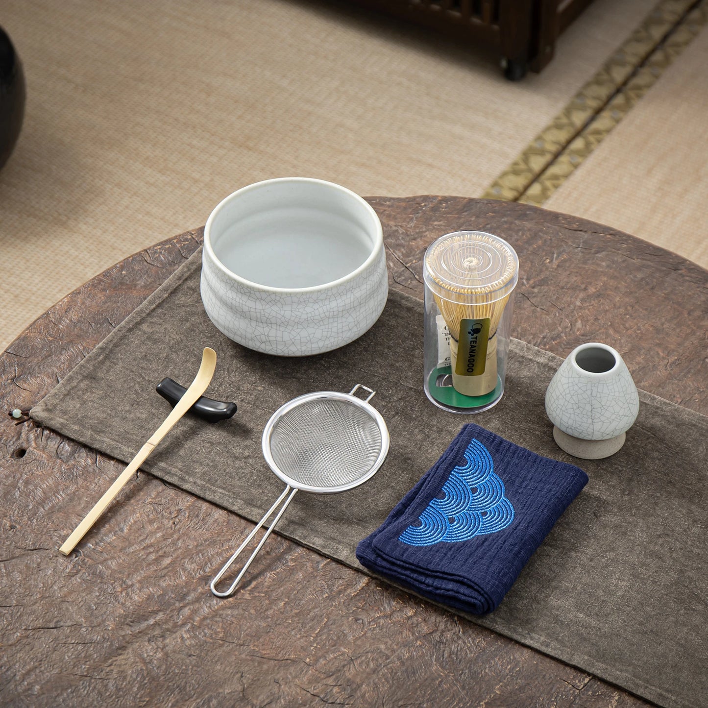 Matcha Ceremony Beginner Set White Web