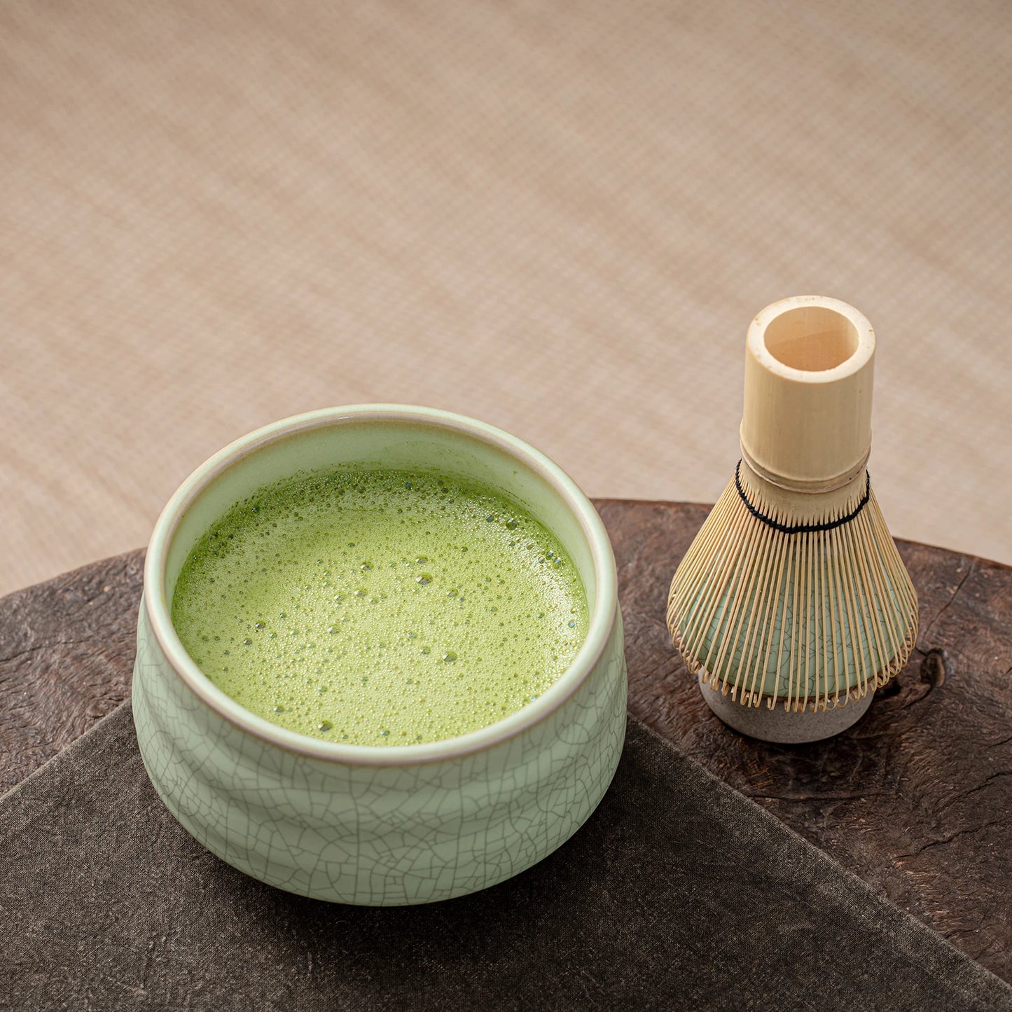 Matcha Ceremony Beginner Set Green Web