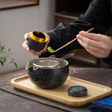 Japanese Matcha Ceremony Set O Series 9pcs/set Obsidian