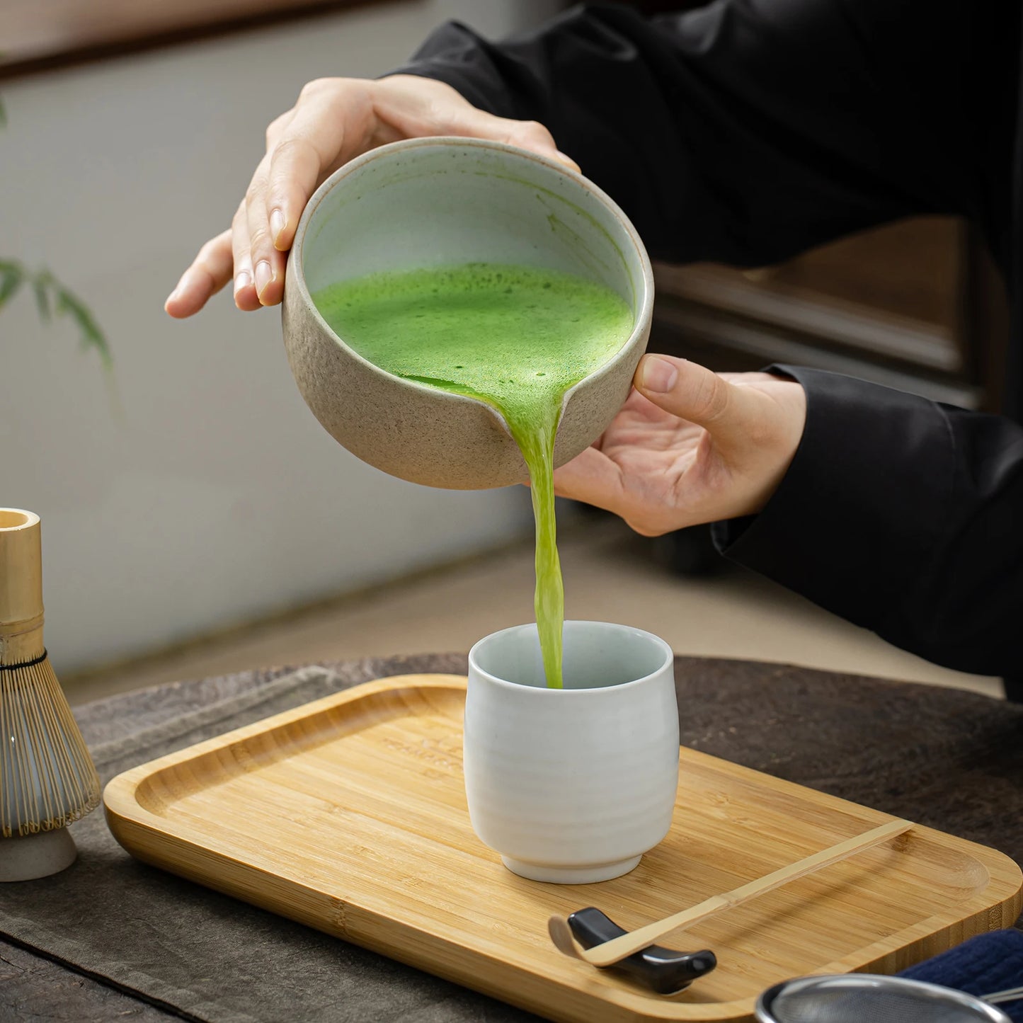 Matcha Ceremony Advanced Matcha Set Dusty Grey