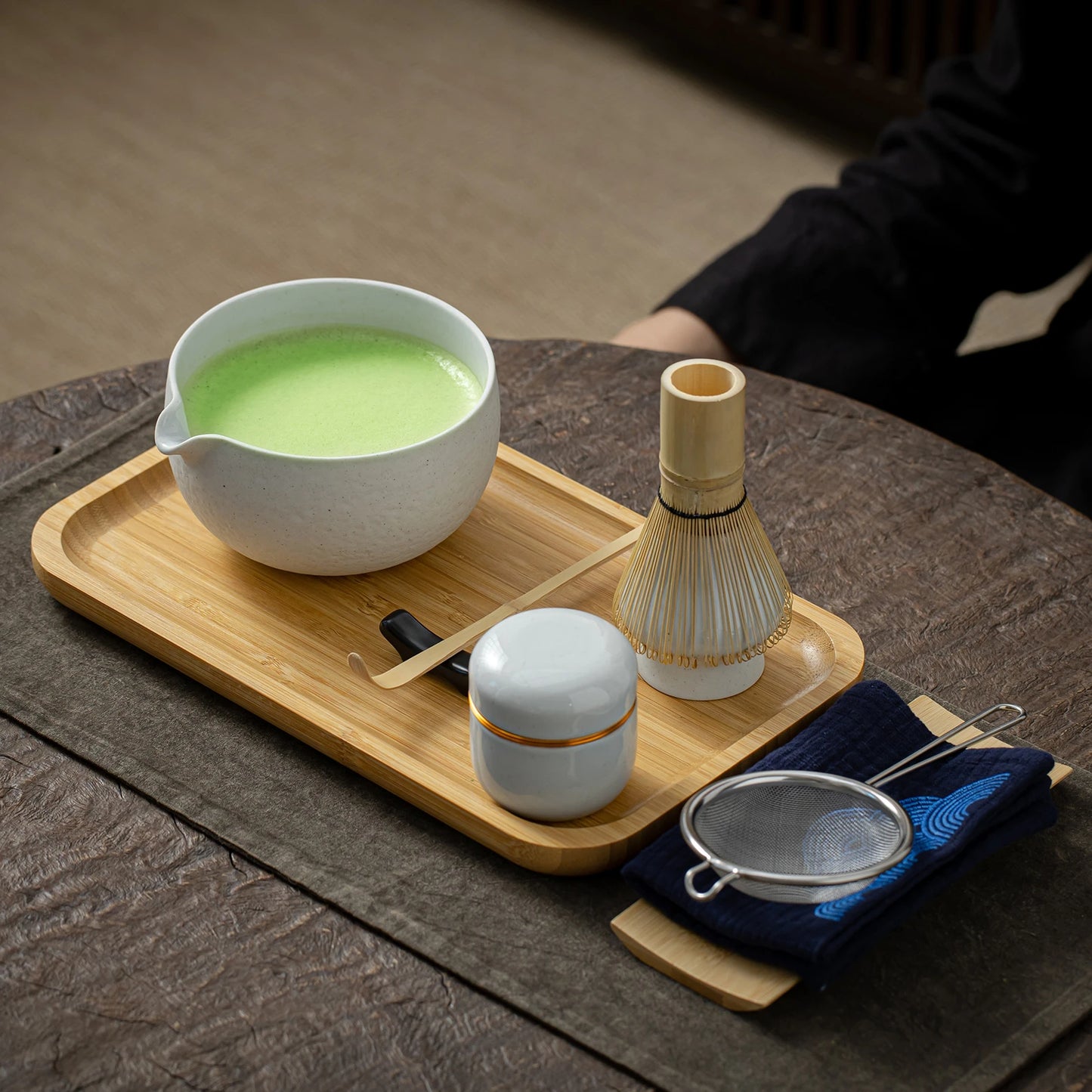 Matcha Set-Advanced Set Dusty White