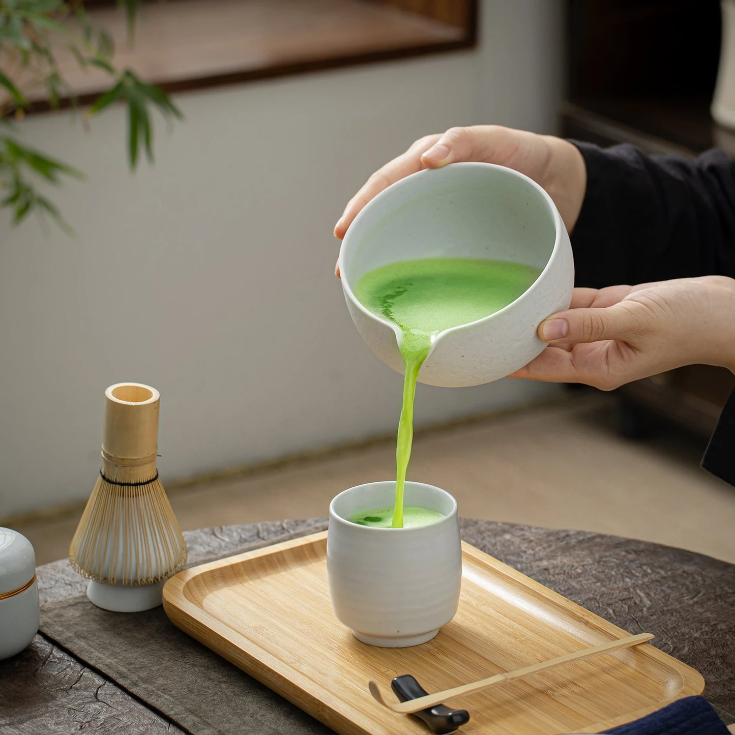 Matcha Ceremony Advanced Matcha Set Dusty White