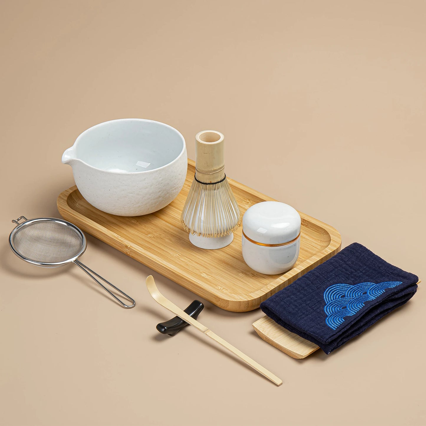 Matcha Ceremony Advanced Matcha Set Dusty White