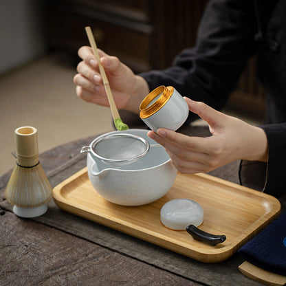 Matcha Set-Advanced Set Dusty White