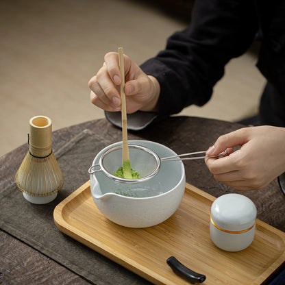 Matcha Set-Advanced Set Dusty White